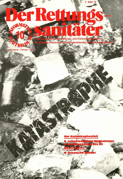 Der Rettungssanitäter 10/1982