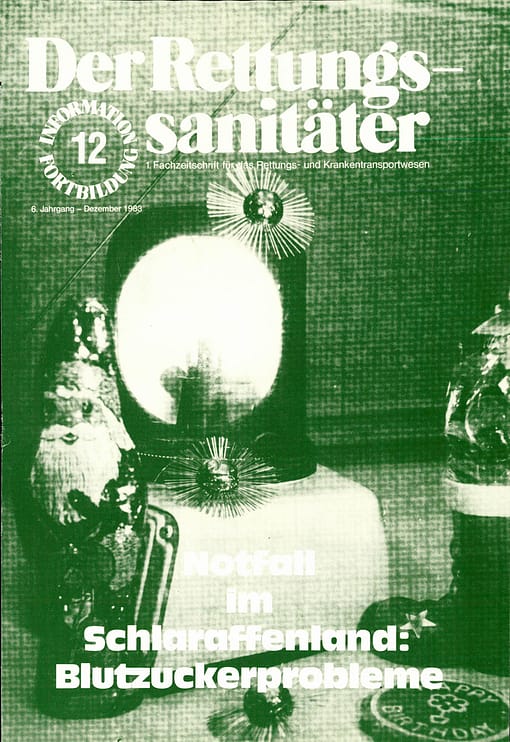 Der Rettungssanitäter 12/1983