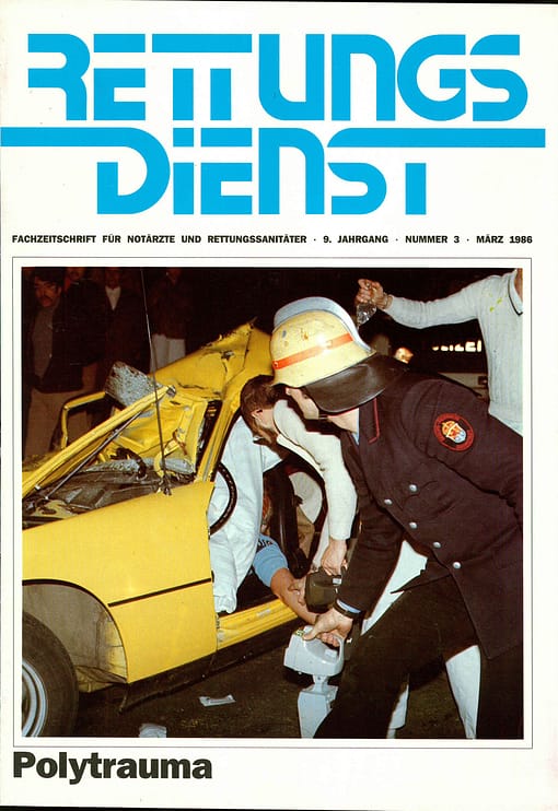 RETTUNGSDIENST 03/1986