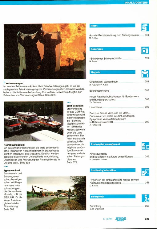 RETTUNGSDIENST 06/1990