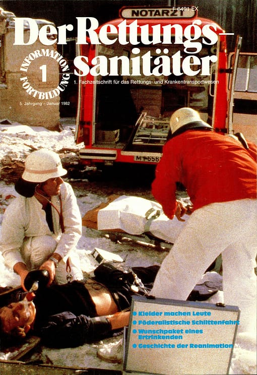 Der Rettungssanitäter 01/1982