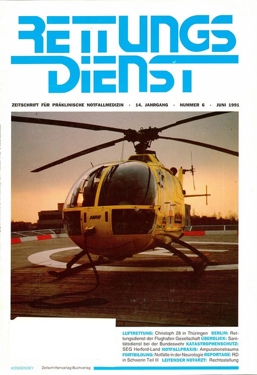 RETTUNGSDIENST 06/1991