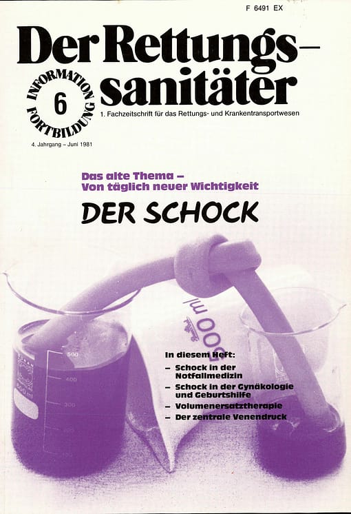 Der Rettungssanitäter 06/1981
