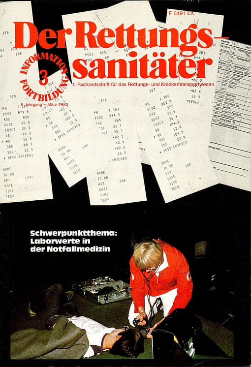 Der Rettungssanitäter 03/1982