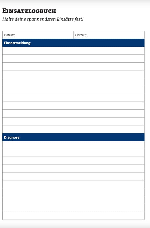 Rettungsdienst-Notizbuch 2021/22 – Bild 5