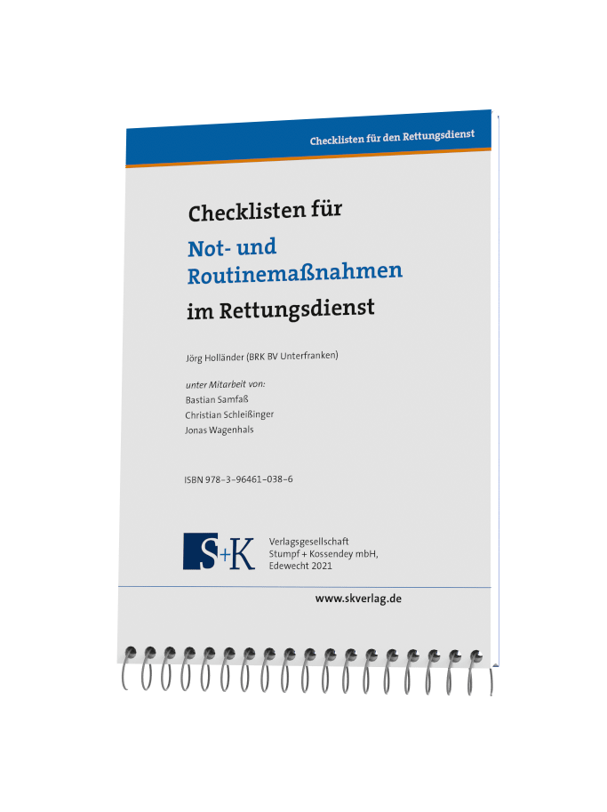 Checklisten für Not- und Routinemaßnahmen