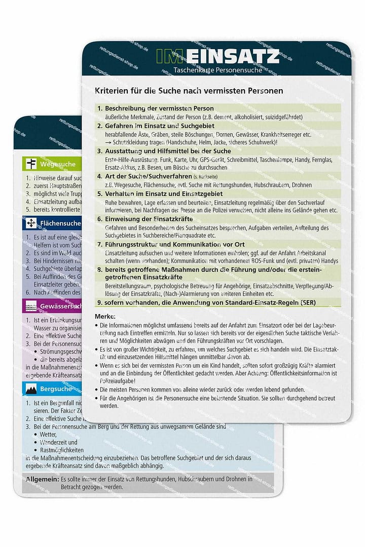 Taschenkarten-Set 2018 – Bild 3