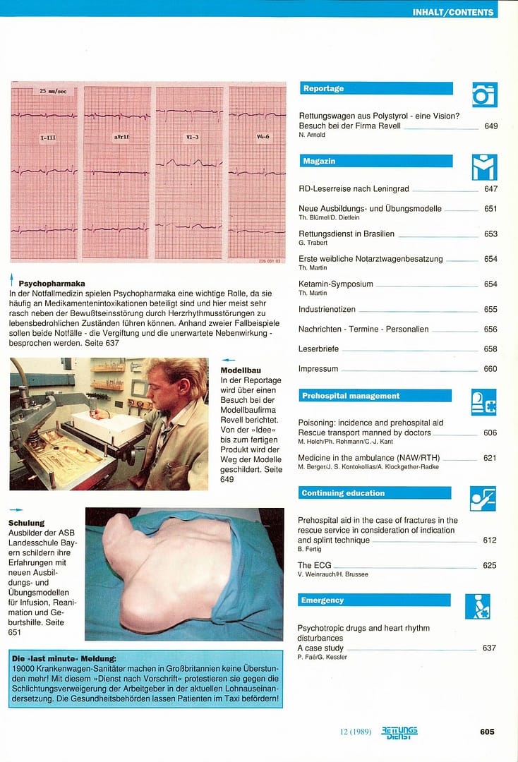 RETTUNGSDIENST 10/1989
