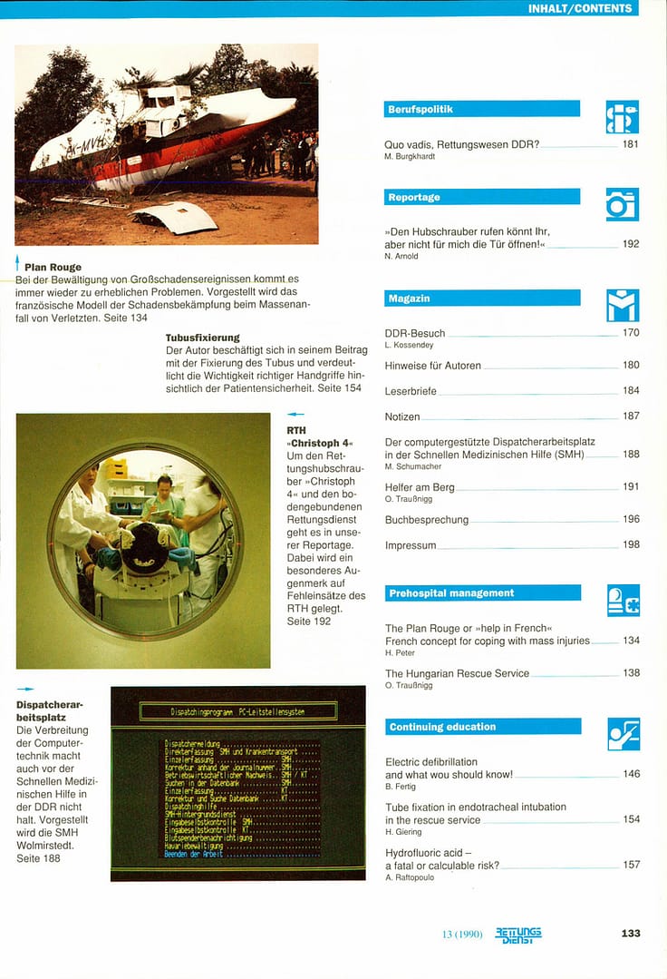 RETTUNGSDIENST 03/1990