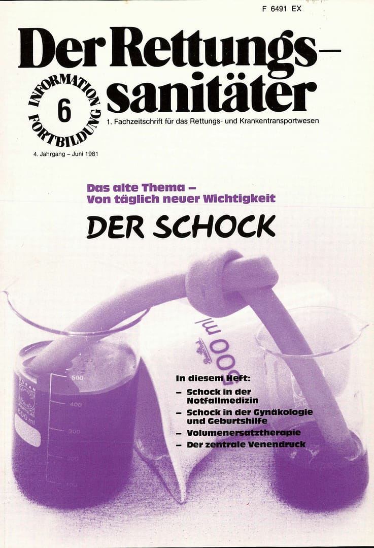 Der Rettungssanitäter 06/1981