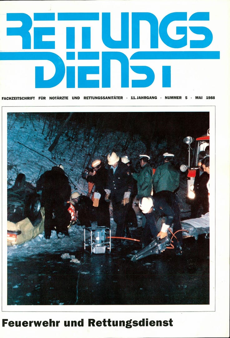 RETTUNGSDIENST 05/1988