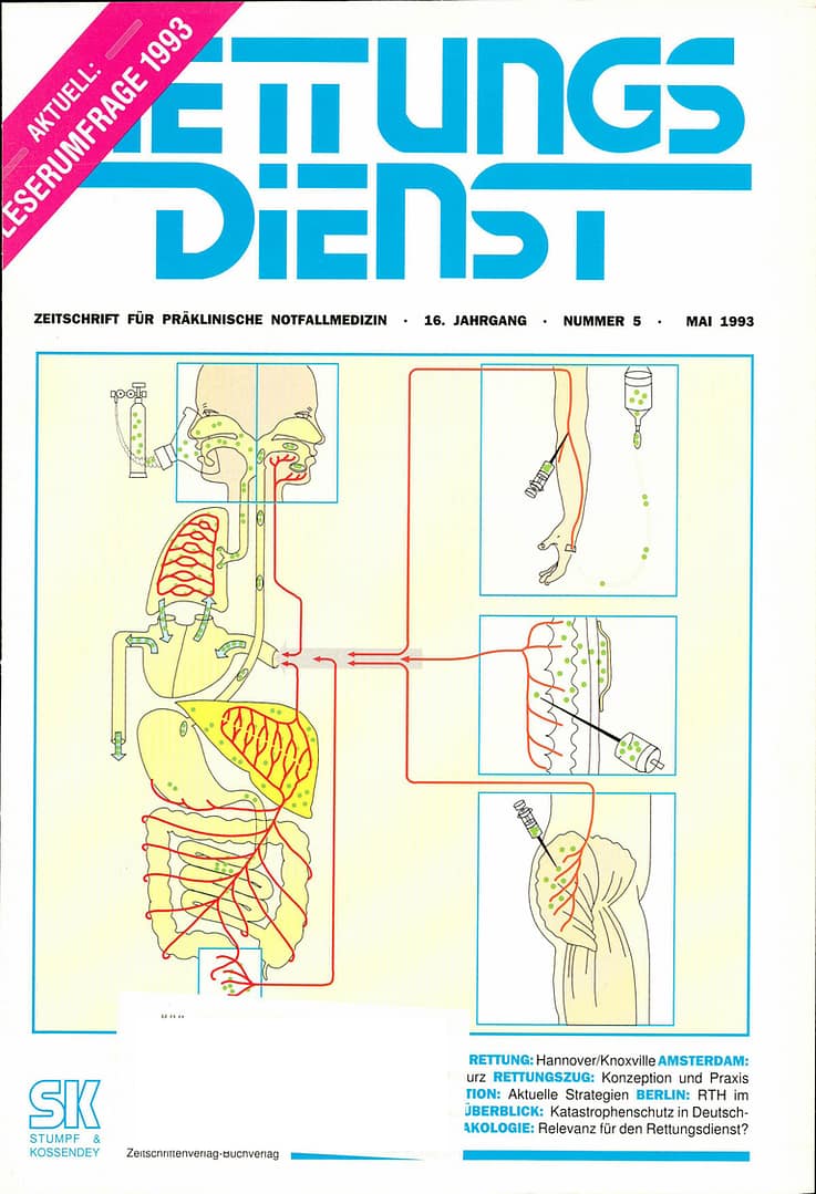 RETTUNGSDIENST 05/1993