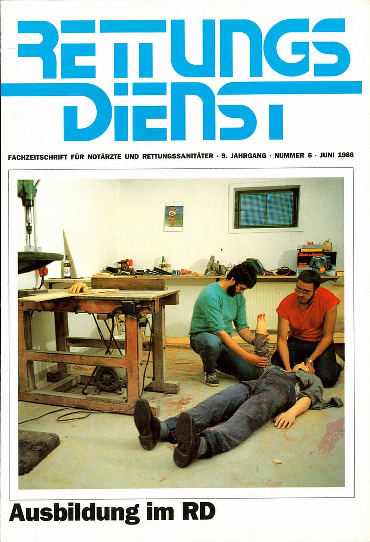 RETTUNGSDIENST 06/1986