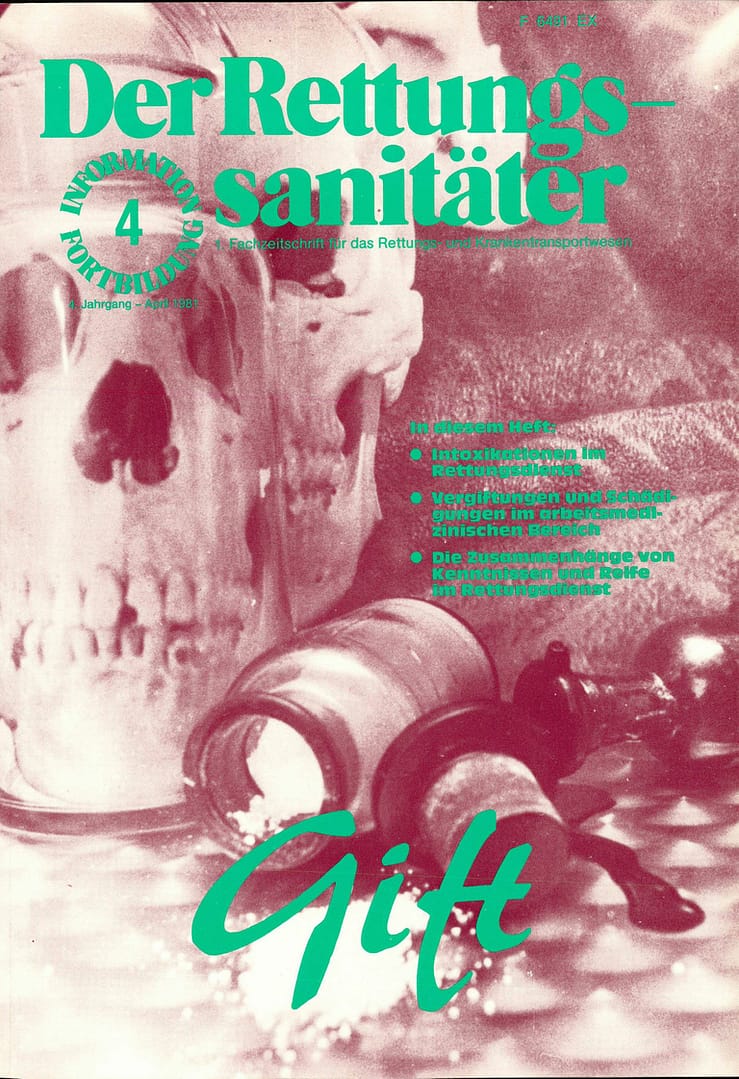 Der Rettungssanitäter 04/1981