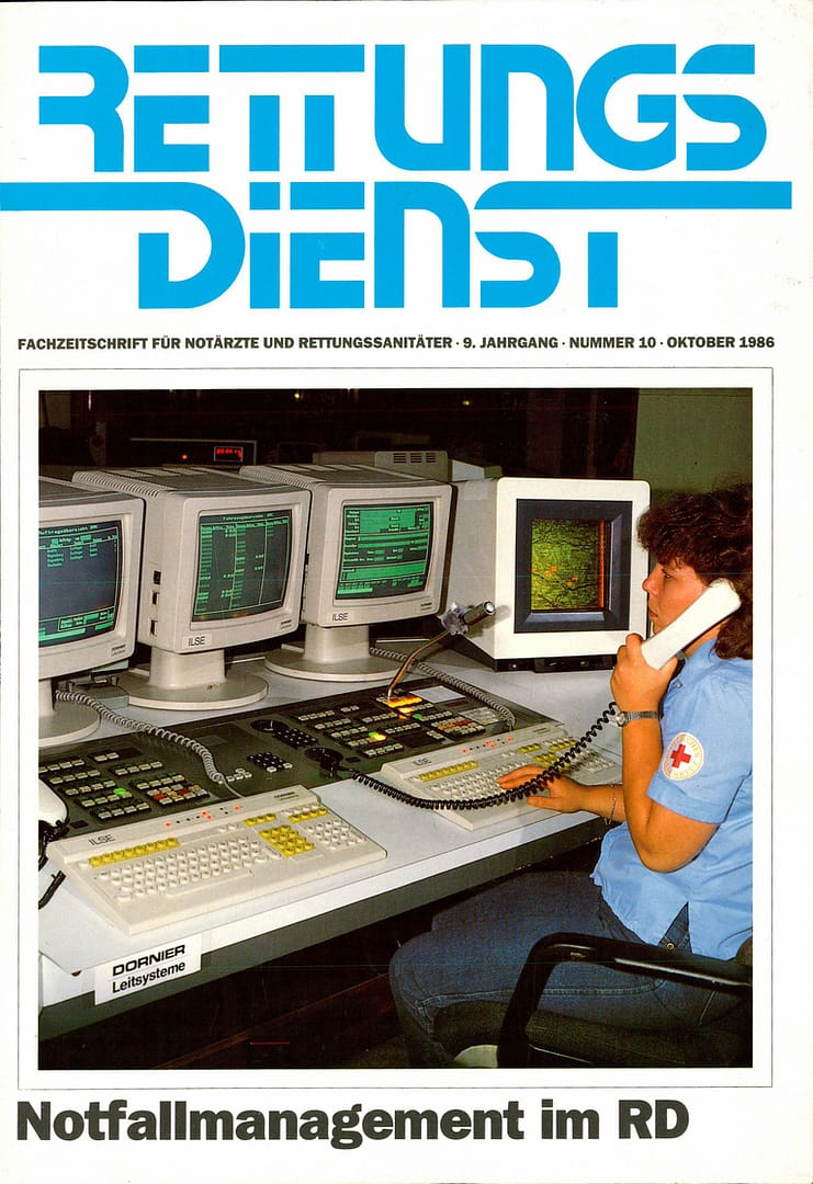 RETTUNGSDIENST 10/1986