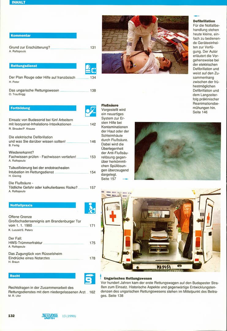 RETTUNGSDIENST 03/1990