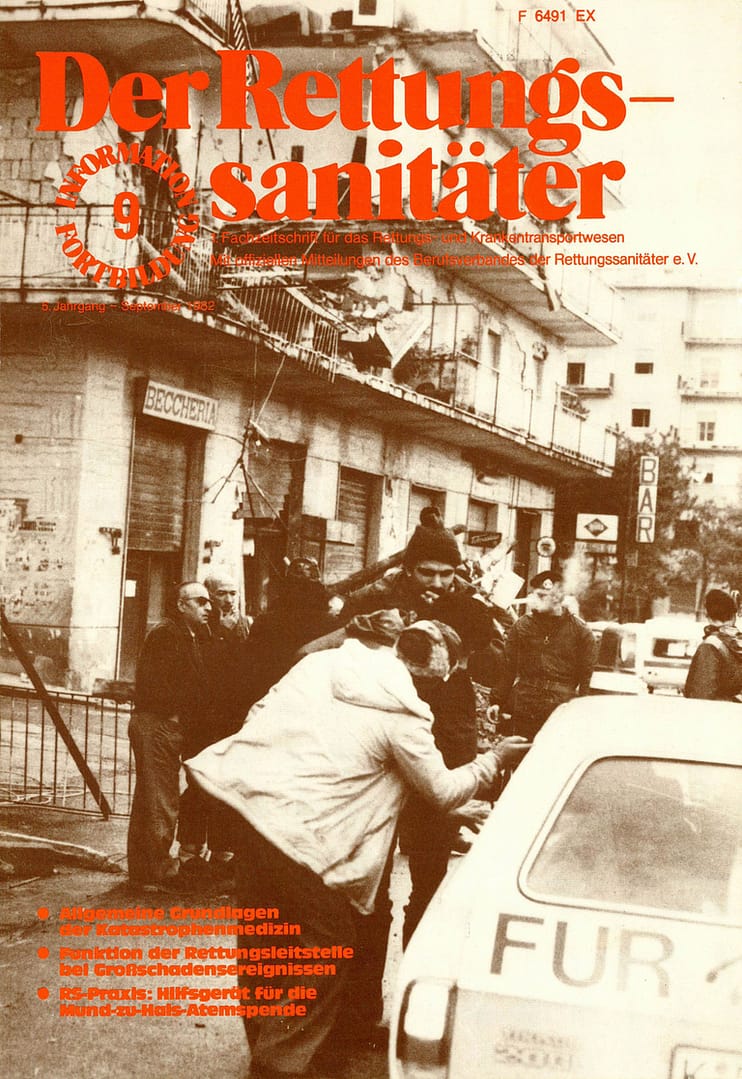 Der Rettungssanitäter 09/1982