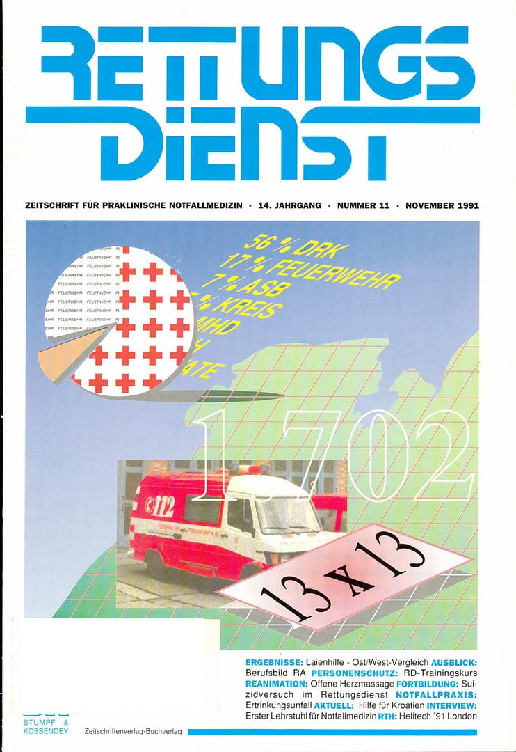 RETTUNGSDIENST 11/1991
