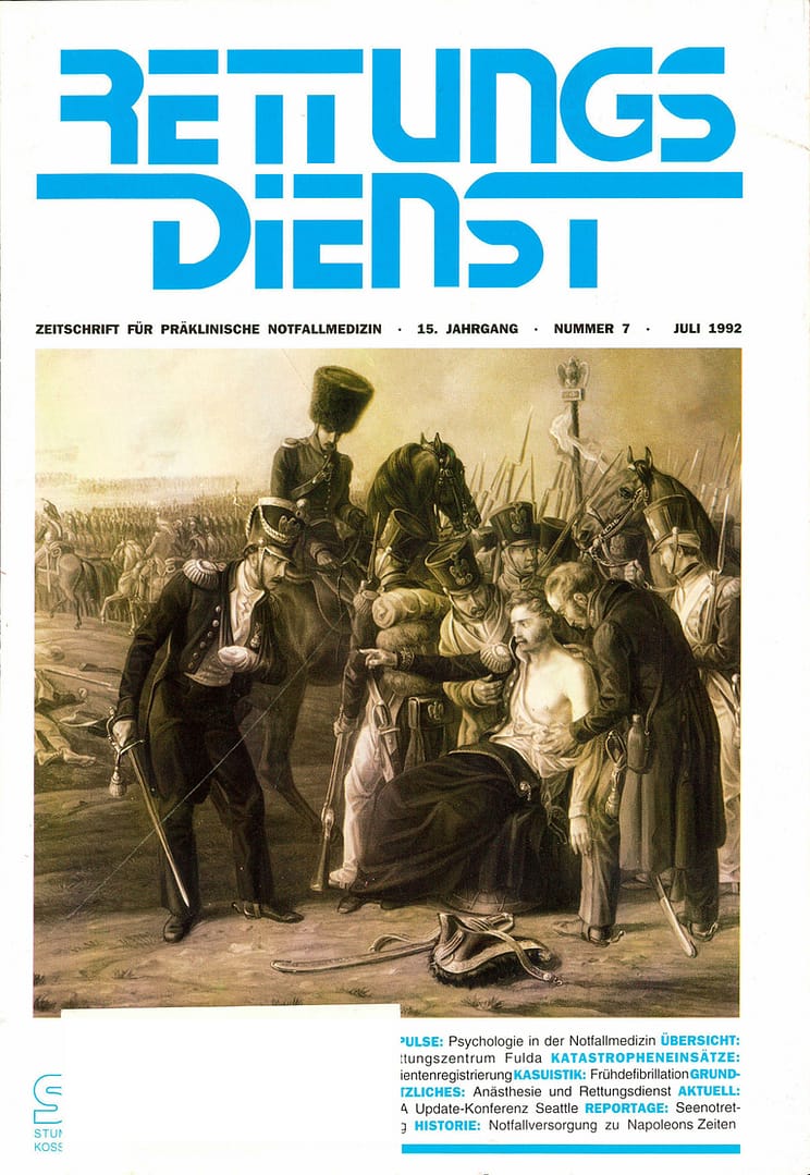 RETTUNGSDIENST 07/1992