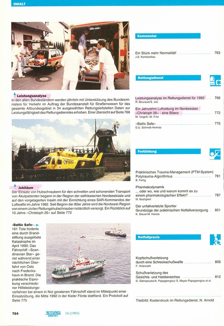 RETTUNGSDIENST 10/1993