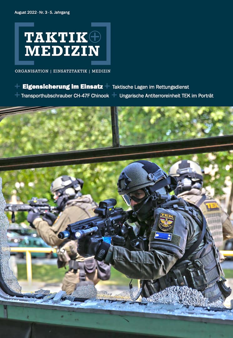 TAKTIK + MEDIZIN 03/2022 - Eigensicherung im Einsatz