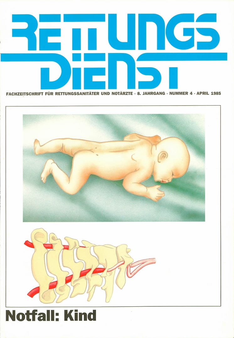 RETTUNGSDIENST 04/1985