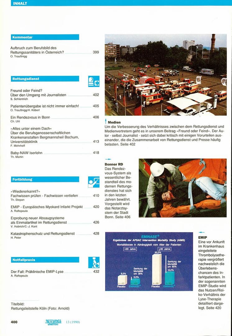 RETTUNGSDIENST 07/1990