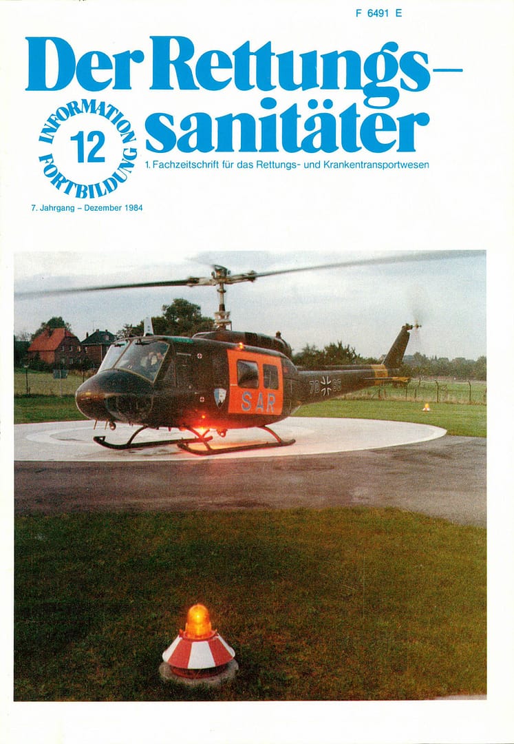 Der Rettungssanitäter 12/1984