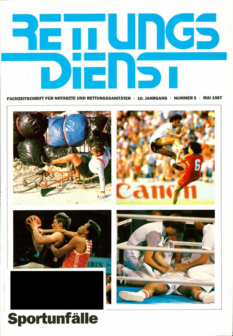 RETTUNGSDIENST 05/1987