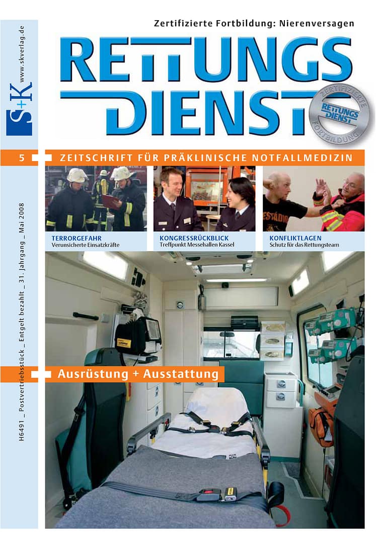 RETTUNGSDIENST 05/2008