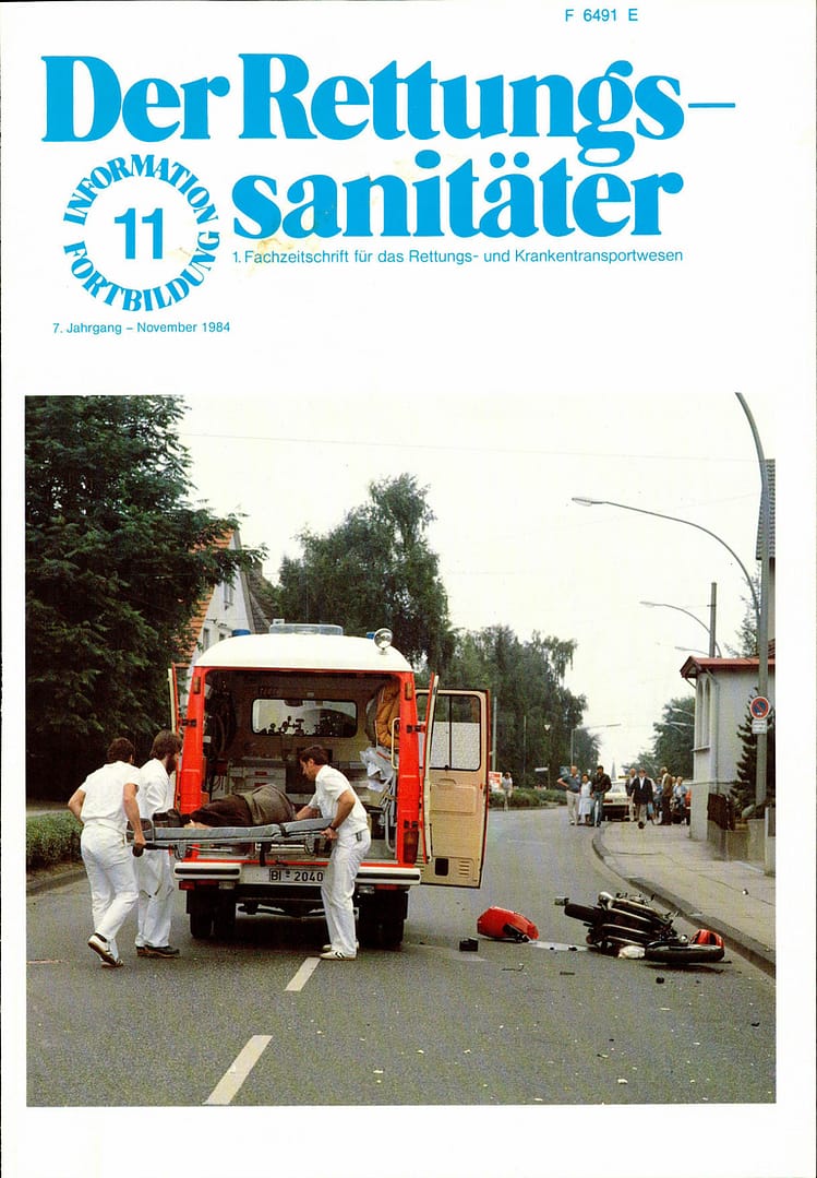 Der Rettungssanitäter 11/1984