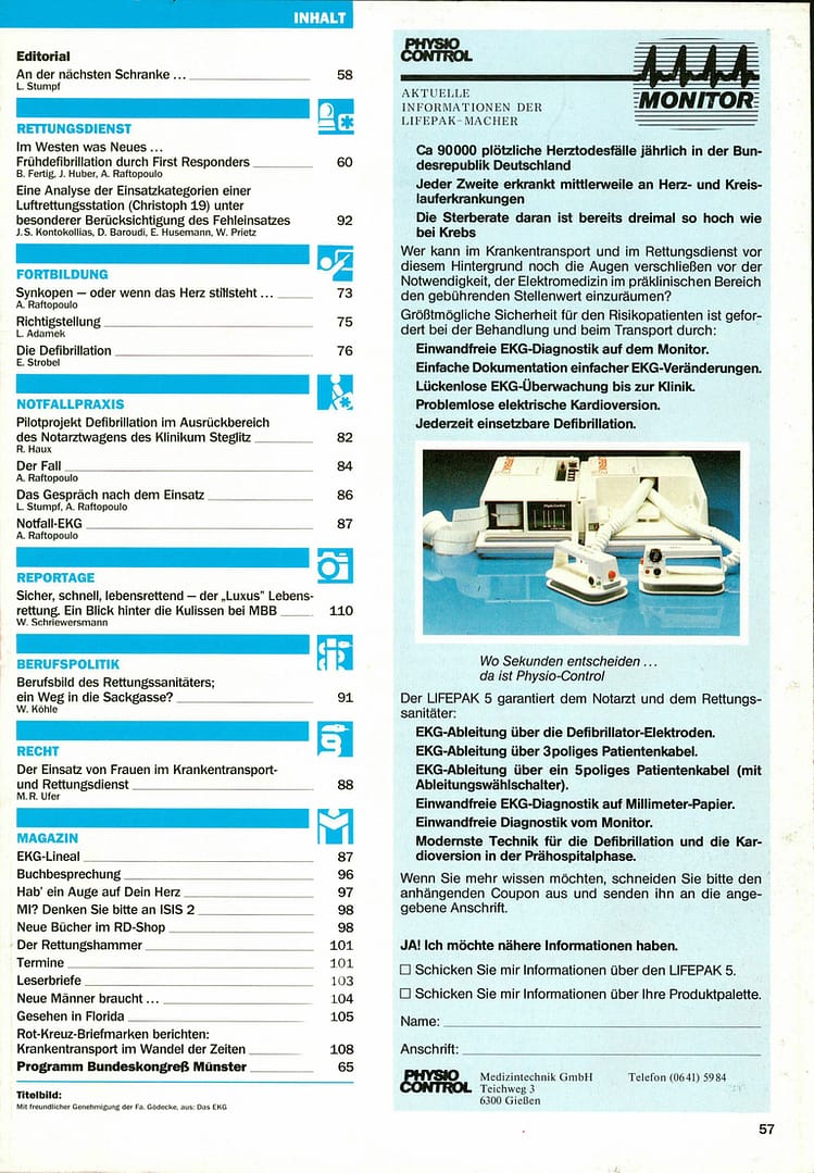 RETTUNGSDIENST 02/1986