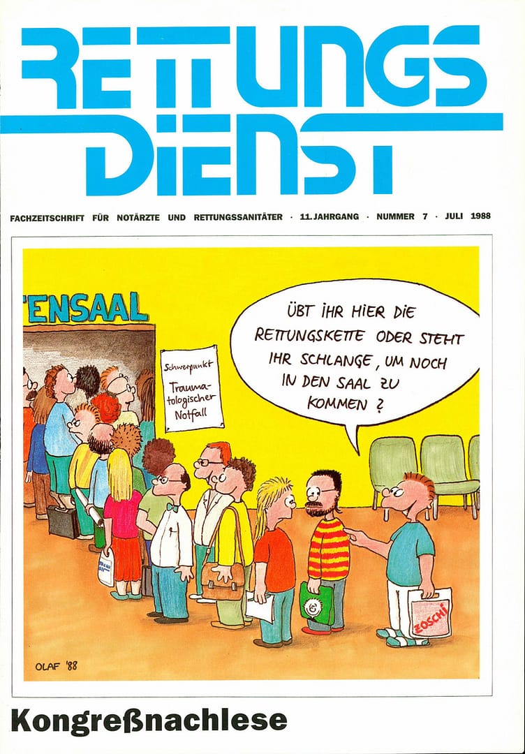 RETTUNGSDIENST 07/1988