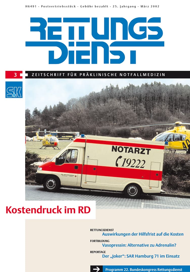 RETTUNGSDIENST 03/2002