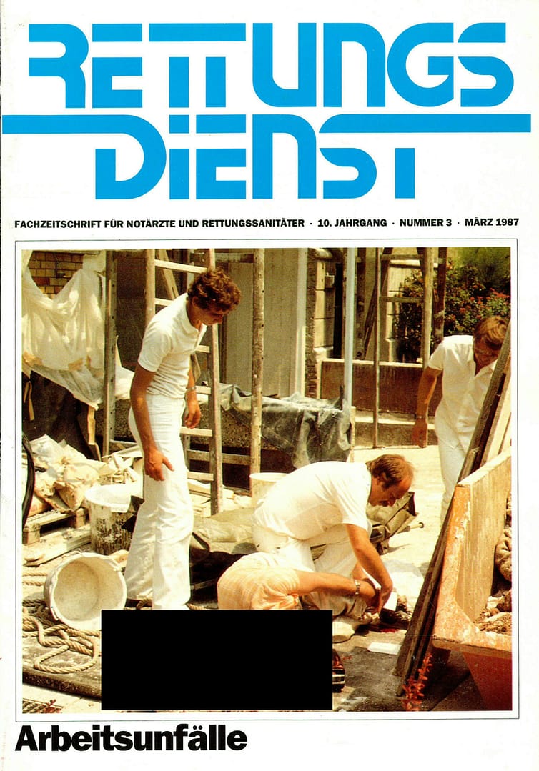 RETTUNGSDIENST 03/1987