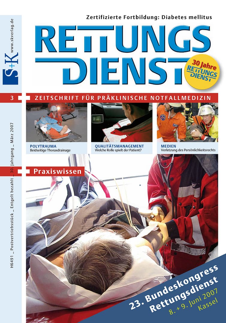 RETTUNGSDIENST 03/2007