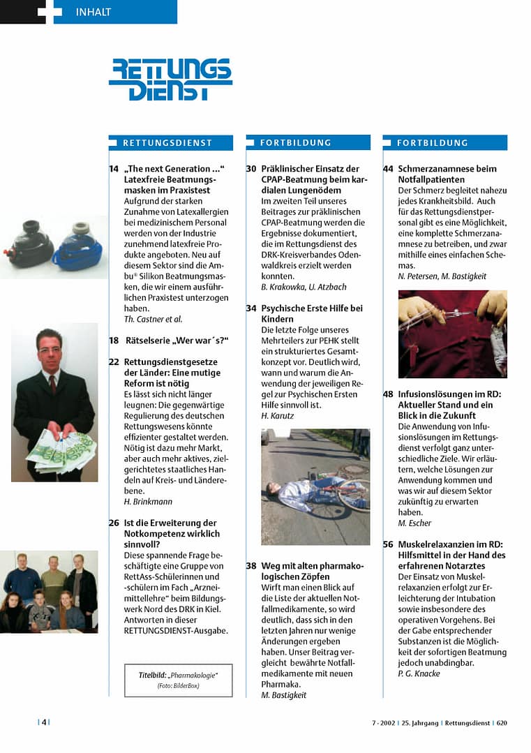 RETTUNGSDIENST 07/2002