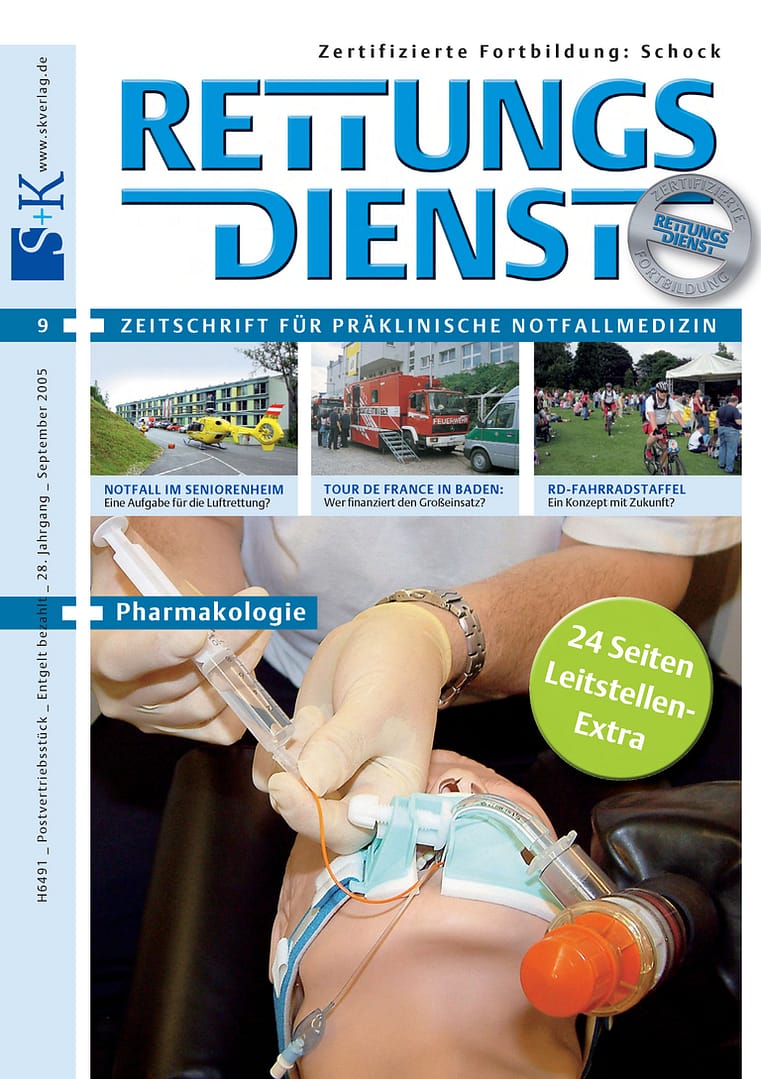 RETTUNGSDIENST 09/2005