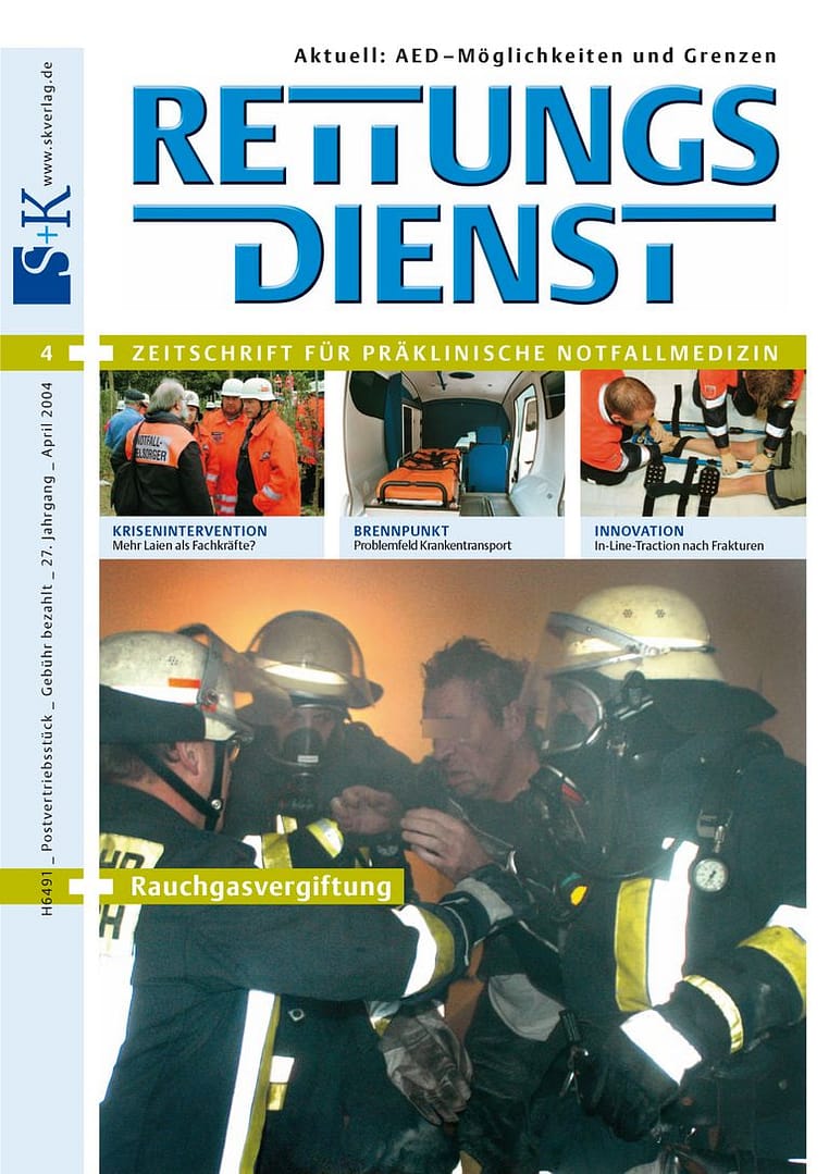 RETTUNGSDIENST 04/2004
