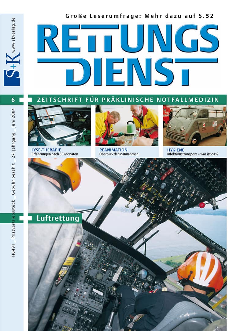 RETTUNGSDIENST 06/2004