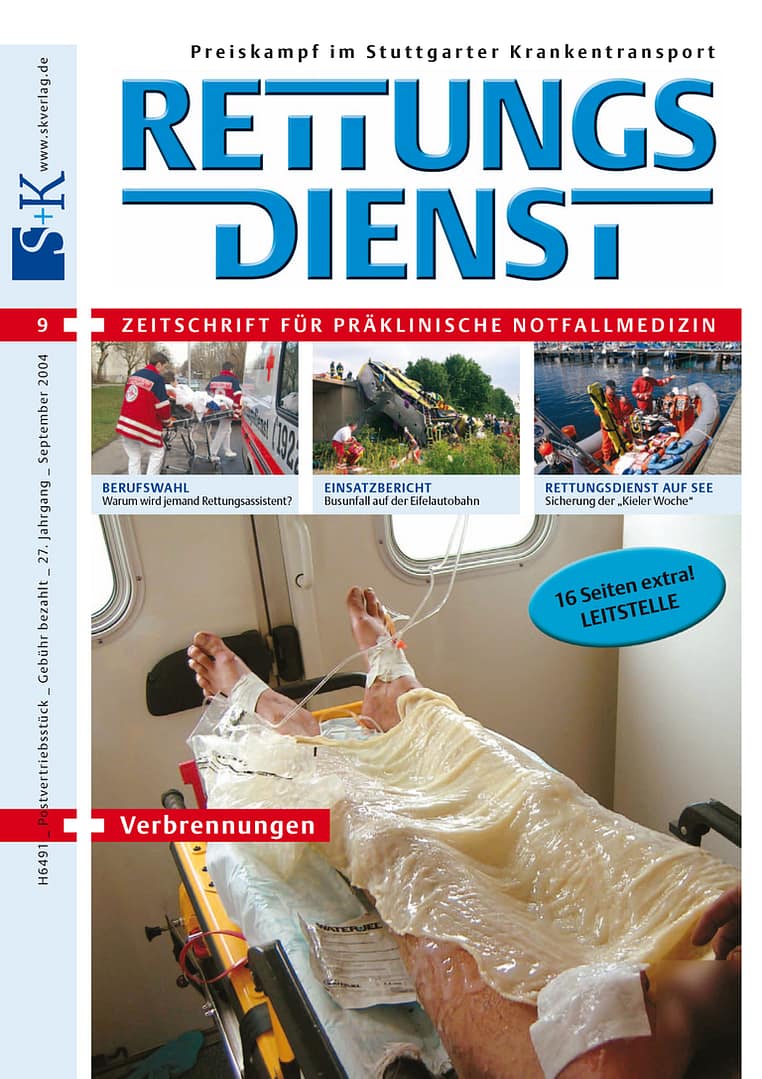 RETTUNGSDIENST 09/2004
