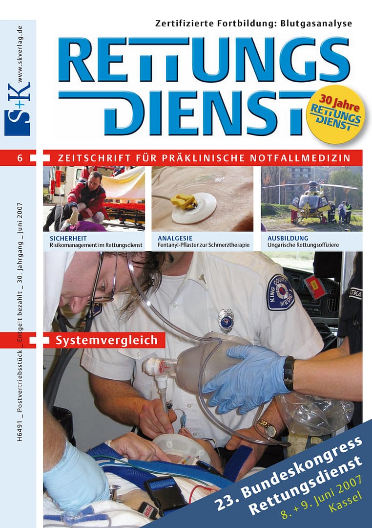 RETTUNGSDIENST 06/2007