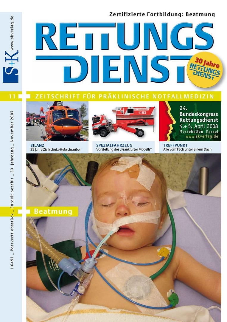 RETTUNGSDIENST 11/2007