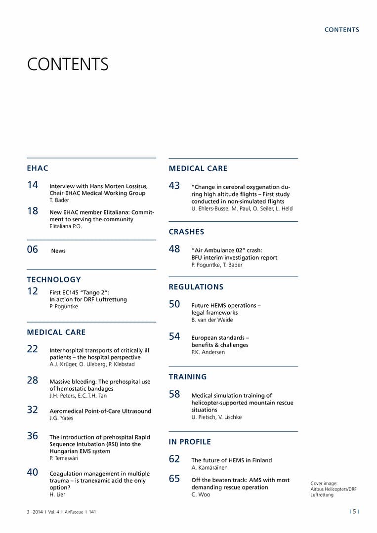 AirRescue Magazine - EC145 TANGO 2