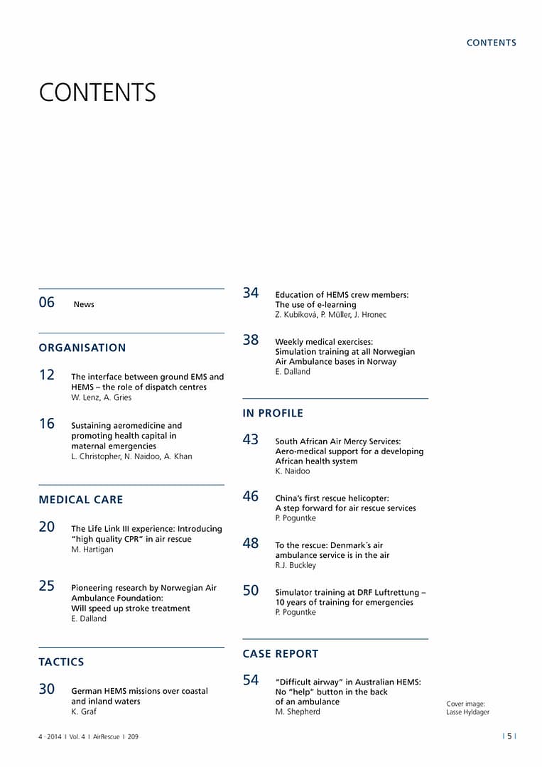 AirRescue Magazine - SIMULATION