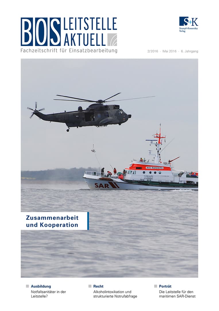 BOS LEITSTELLE AKTUELL 2/2016 - Luftrettung