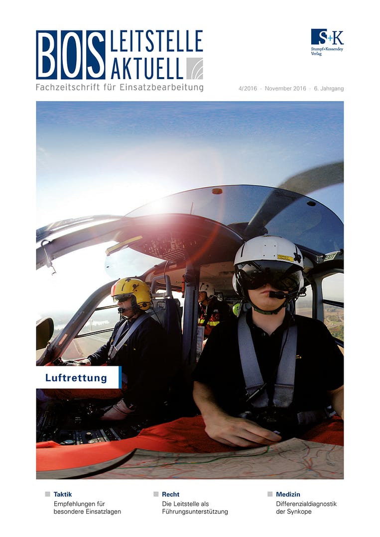 BOS LEITSTELLE AKTUELL 4/2016 - Leitstellentechnik