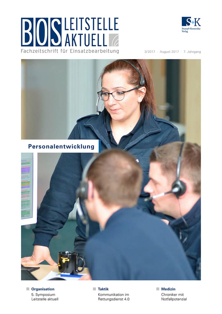 BOS LEITSTELLE AKTUELL 3/2017 - Personalentwicklung
