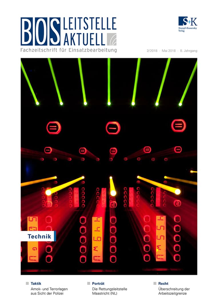 BOS LEITSTELLE AKTUELL 2/2018 - Technik