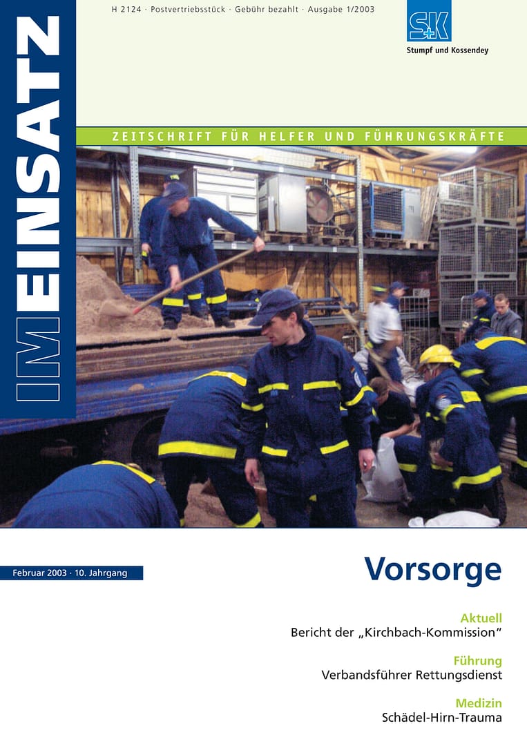 IM EINSATZ 01/2003